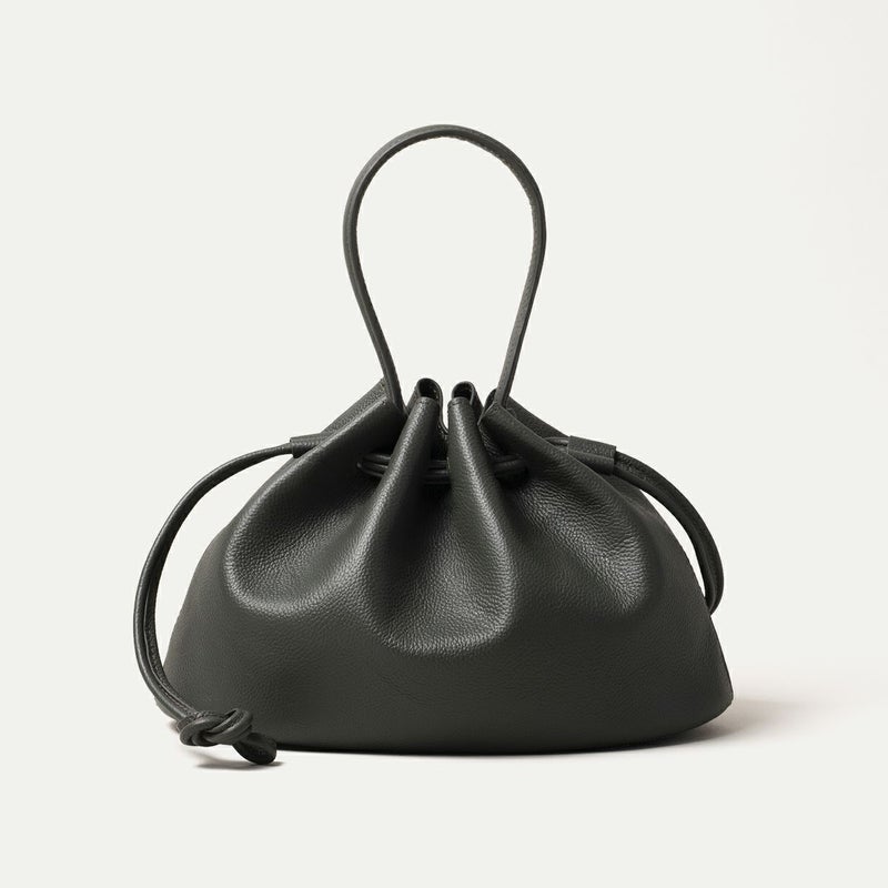 巾着バッグ M (プレーンハンドル付)