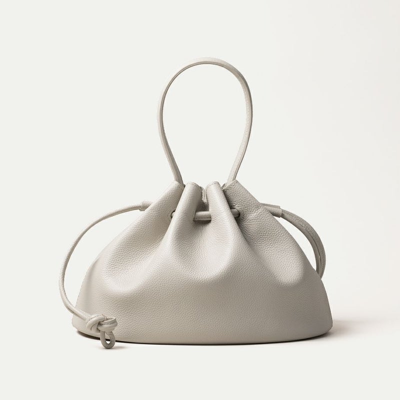 巾着バッグ M (プレーンハンドル付)