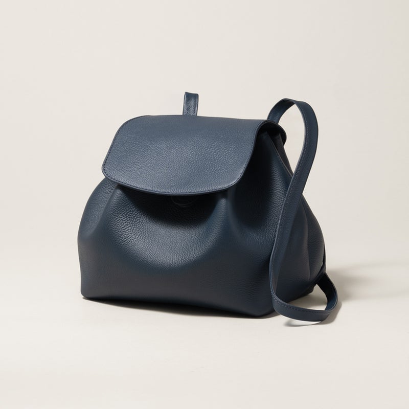 巾着リュック（コンパクト）_プルシアンネイビー