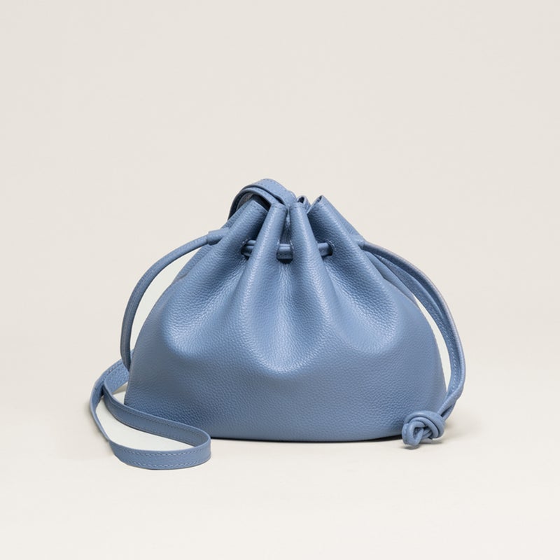 巾着ショルダー_スモーキーブルー