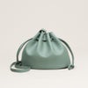 巾着ショルダー_ミントグレー