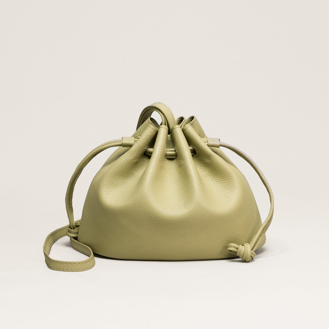 巾着ショルダー_ライトピスタチオ