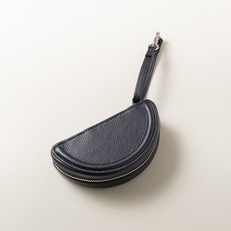 半月型チャームポーチ