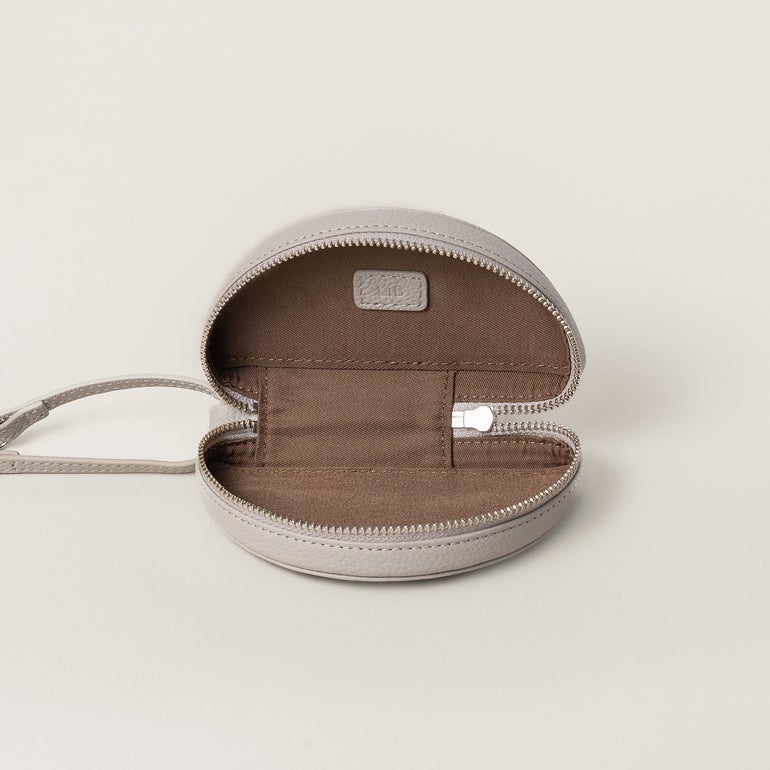 半月型チャームポーチ