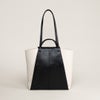 キャンバス トートバッグ(2ハンドル) キャンバスホワイト×ブラック