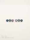 ダイヤモンド アミュレット ピアス | Little Voyage 30013_bl_10kwg