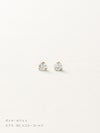 ダイヤモンド スタッズピアス | Little Voyage 30014_wh_svyg