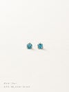 ダイヤモンド スタッズピアス | Little Voyage 30014_bl_svyg
