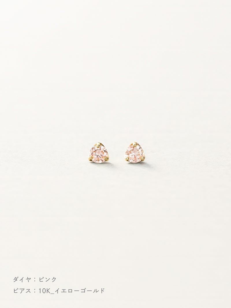 ダイヤモンド スタッズピアス | Little Voyage 30014_pi_10kyg